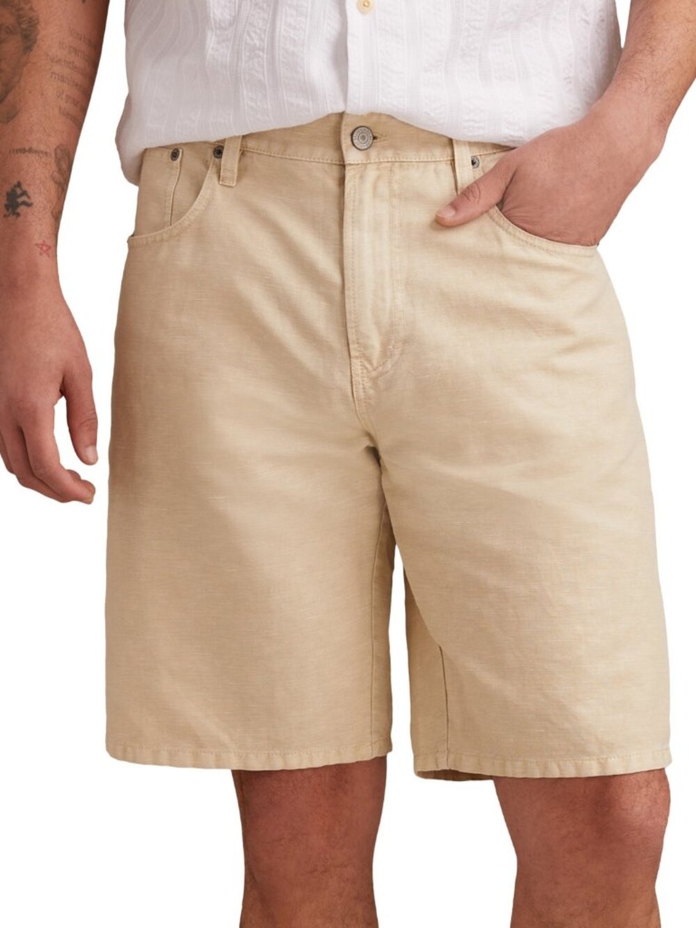 Lucky Brand Men's 5 Pocket Linen Short NWT